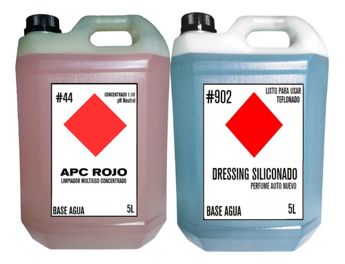 Kit Apc Limpiador Multiuso Concentrado + Silicona Perfumada 