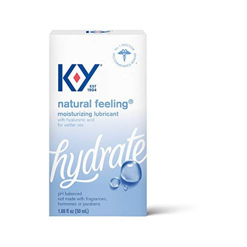 K-y Natural Feeling Con Ácido Hialurónico Y Agua Hidratante
