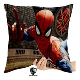 Capa De Almofada 55 X 55 Homem Aranha Spiderman Marvel Teia