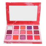 Paleta De Sombras Spotlight Eyeshadow Red 15 Cores Luisance