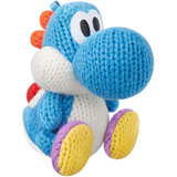 Figura Interactiva, Yoshi Amiibo, Nintendo, Azul Claro