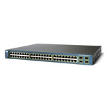 Switch Cisco Catalyst 3560 48 Port 10/100 Mb Con Poe + 4 Sfp