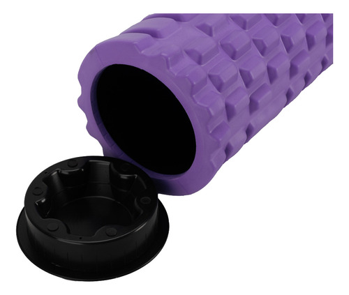 Rolo Rodillo Yoga Masajes Con Tapa Foam Roller Texturado