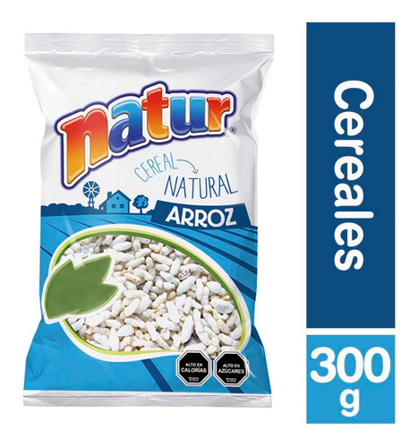 Cereal Natur Arroz Inflado Bolsa 300 G