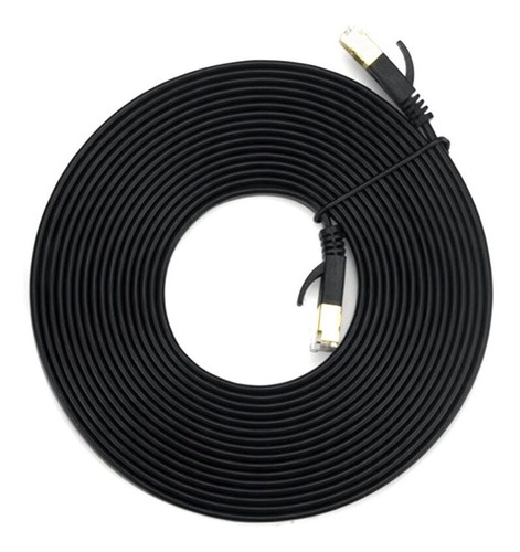 Cable Red Plano Categoria 7 Cat7 Rj45 Utp Ethernet 5 Mts