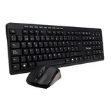 Kit Teclado Y Mouse Inalámbrico Vorago Km-304 Multimedia Usb