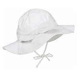 Sombrero Para Bebé Durio Con Lazo Y Protección Upf 50+.
