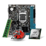 Kit Pl Mãe H110 + Proc I5 7400 + Mem 16 Gb Ddr4 + Cooler