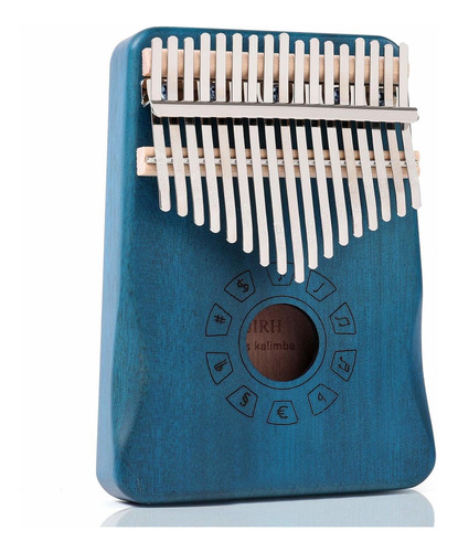 Rdeoay Kalimba 17-key Thumb Piano Mahogany Finger Piano Musi