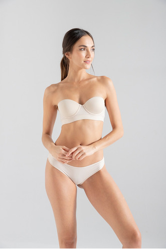 Brasier Strapless Basico Dama Options Intimate