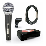Microfone Arcano Renius-8 C/ Cabo Xlr-p10 Mono 4.5m