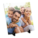 Quadro Azulejo Cerâmica Presente Família Retrato Em Azulejo Personalizado 20x20 Top