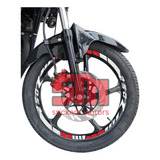 Stickers Reflejantes Rin De  Moto 250z 250sz 200z 125z 150z