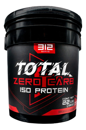 Proteina Zero Carbs Total 10 Kg 312 Servicios Varios Sabores