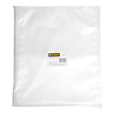 100 Bolsas Para Empaque Al Vacío 30x35cm Rhino - Bovac-35 | Meses sin interés