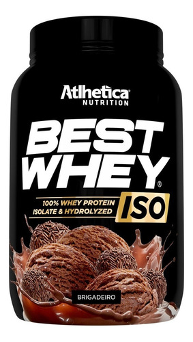 Best Whey Iso (escolha Seu Sabor 900g) - Atlhetica 