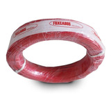 Rolo Fio Cabo 1,00mm (16 Awg) 100 Mts Cabinho Extra Flexível Cor Vermelho