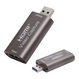 Capturadora Video Hdmi 4k 1080p 60hz 3.0 Usb Para Juego Deco