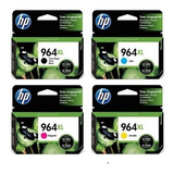 Kit 4 Cartuchos Hp 964xl Original Cmyk