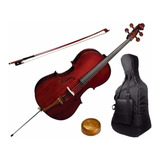 Violoncelo Eagle Ce 200 Arco Breu Capa