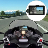 3 Pulgadas De Ancho Motocicleta Grabadora Lcd Dashcam Doble