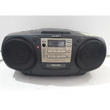 Rádio Am E Fm Sony Cfd 370 Leiam Descrição Com Atenção 
