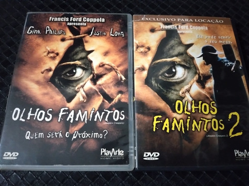 Dvd - Lote Com Os Dois Filmes De Olhos Famintos - Originais