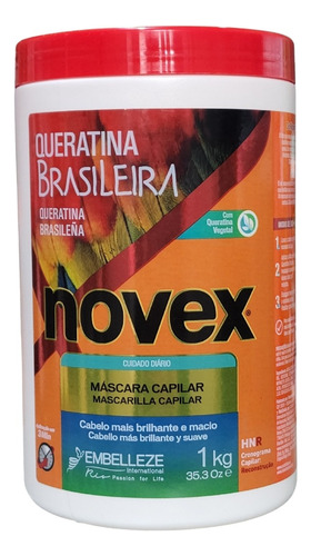 Novex Queratina Brasilera Mascara Capilar 1 Kg