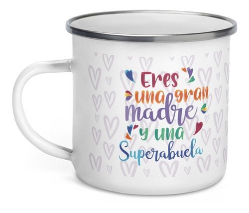 Taza Pocillo Peltre Regalo Personalizado Frases Memes