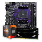 Kit Upgrade Gamer Amd Ryzen 5 5500 + A520m + 16gb Ddr4