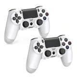 2pcs Control Inalámbrico Compatible Psp 4 Blanco