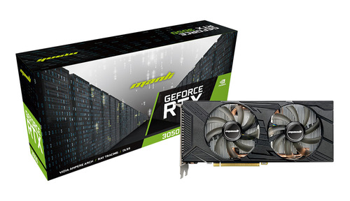 Placa De Vídeo Manli Geforce Rtx3050 8gb Gddr6 128-bit