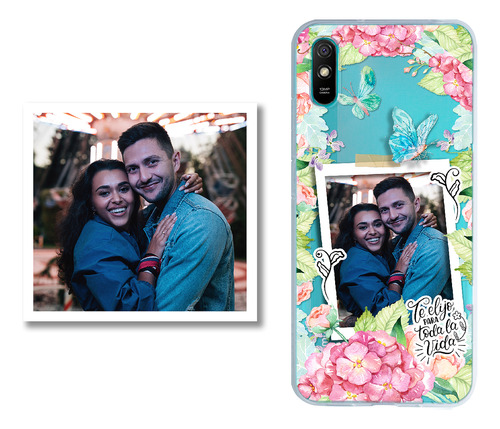 Funda Para Xiaomi Flores Personalizada Con Tu Foto Favorita