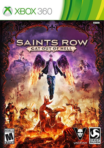 Saints Row Gat Out Of Hell Xbox 360 Físico Sellado