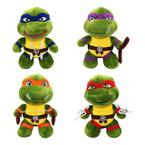 Tortugas Ninjas Peluches  Rafael - Donatello-leonardo X 4