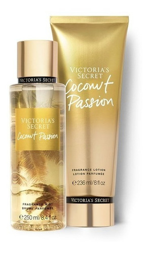 Kit Pack Combo Creme + Body Splash Victoria's Secret Coconut