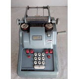 Calculadora Antiga Fabricação Sueca  Rara (only Wood1400)