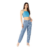 Jeans Mom Mujer Estrella Je2824c