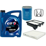 Kit Filtros Honda Fit 1.5 2008/12 + Aceite Elf 10w40 4l