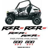 Sticker Calcomanía Polaris Rzr 800