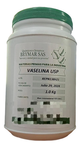 Vaselina Pura  Kg - Kg a $36000