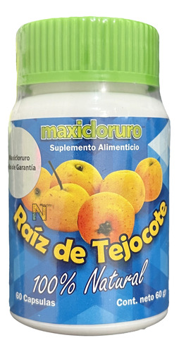 Raiz De Tejocote 100% Natural (60 Caps) Maxicloruro