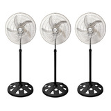 Ventilador De Pie 20 Pulgadas 5 Aspas X 3 Unidades