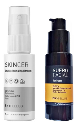 Biobellus Combo Skincer + Suero Iluminador Vitamina C