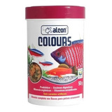 Ração P/ Peixes Alcon Colours 50g Realça As Cores Dos Peixes