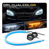 Par Barra Fita Led C4 Hatch 2013 Drl Seta Sequencial