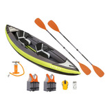 Kit Completo De Kayak Inflable Para Dos Personas