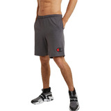 Short Champion Con Logo Para Hombre Original Deportivo Gris