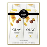 Olay Jabon Liquido Bodywash Shea Butter 650ml. 2pack.