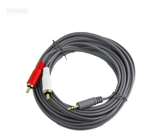 Cable Audio 3m Mini Plug 3.5 A 2 Rca Lujoso Oro - Lta071